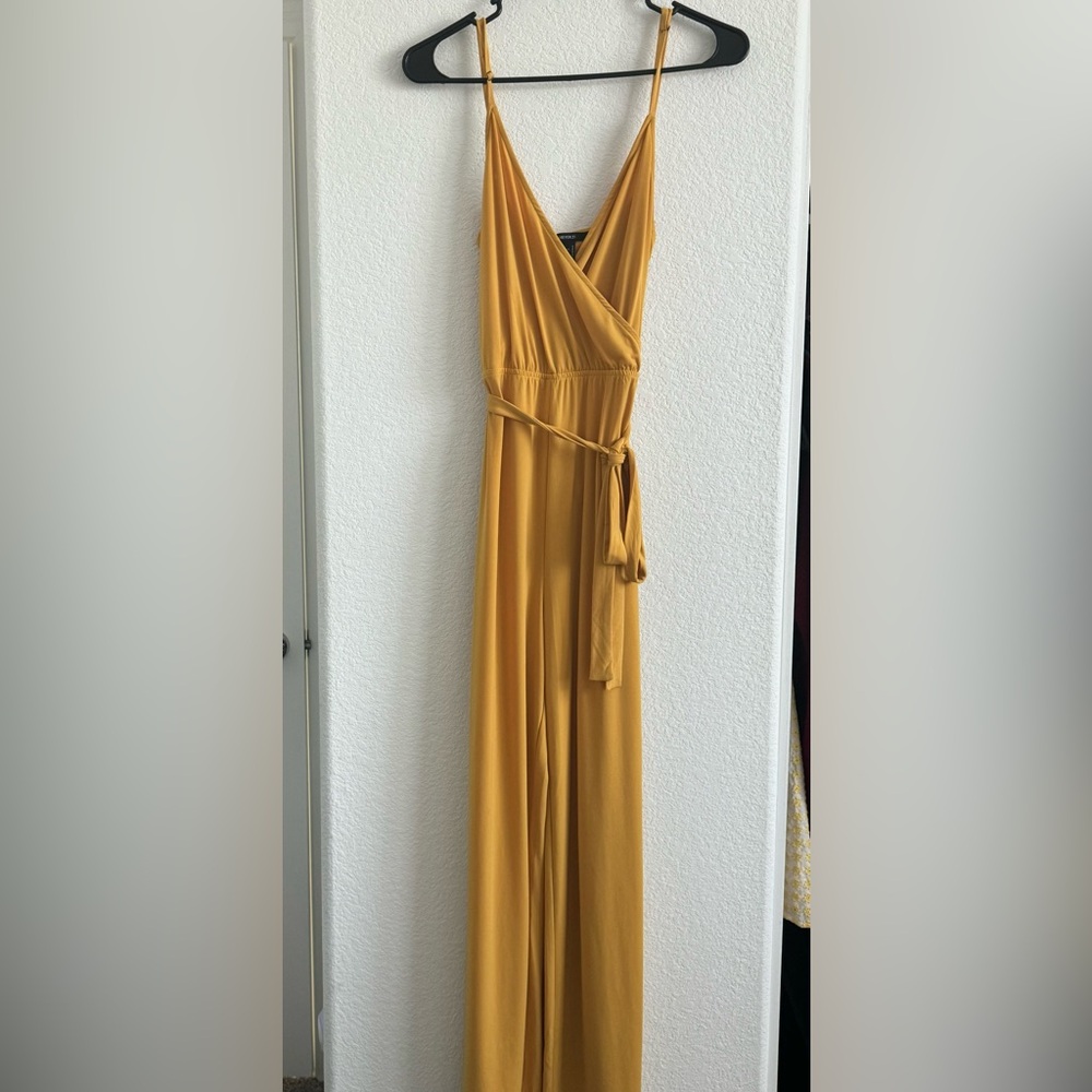 Yellow jumpsuit
